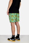 SANTA CRUZ Costume Pantaloncino Uomo Hands All Over Swimshort Turquoise da uomo