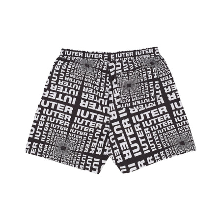 IUTER Costume Pantaloncino Uomo Optical Swimtrunks Black da uomo