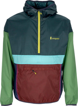 COTOPAXI-Giacca-a-Vento-Infilabile-Uomo-Teca-Half-zip-Windbreaker-Pinelands-da-uomo