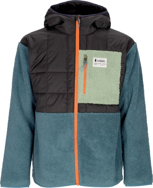 COTOPAXI-Orsetto-Uomo-Trico-Hybrid-Hooded-Jacket-Graphite/blue-Spruce-da-uomo