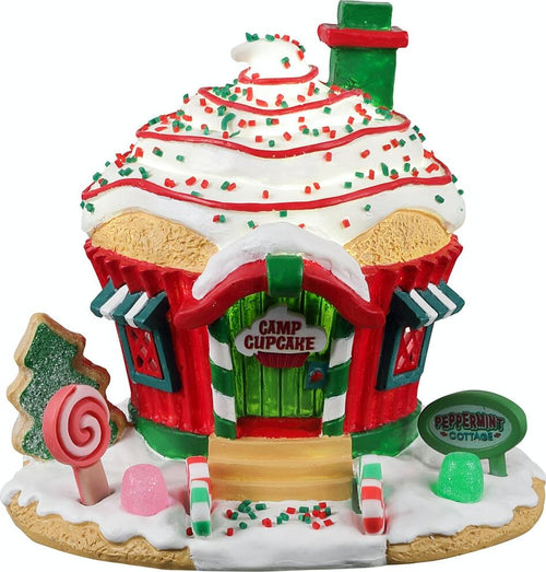Cottage alla menta piperita‎, edificio luminoso per villaggio di Natale in Resina‎ Casa e cucina/Decorazioni per interni/Addobbi e decorazioni per ricorrenze/Decorazioni natalizie/Oggettistica MagiediNatale.it - Altamura, Commerciovirtuoso.it