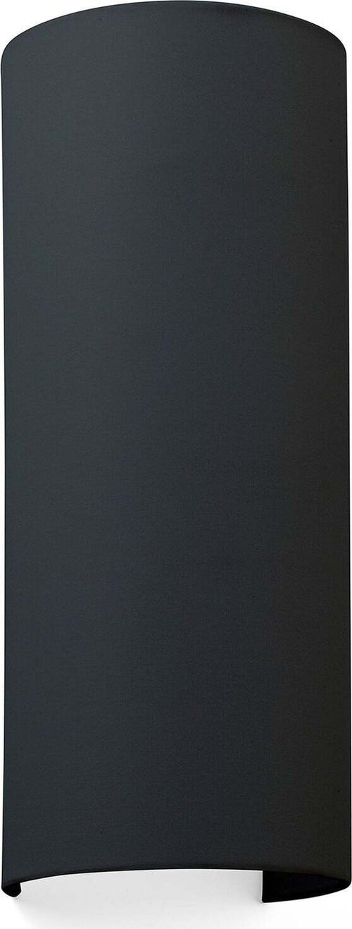 COTTON R Lampada da parete nero tondo vertical 2L Illuminazione/Illuminazione per interni/Illuminazioni per pareti/Applique Led Mall Home - Napoli, Commerciovirtuoso.it