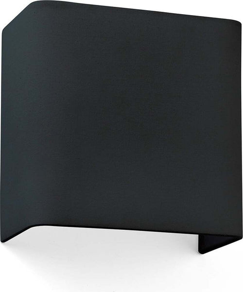 COTTON SQ 200 Lampada da parete nero quadrato Illuminazione/Illuminazione per interni/Illuminazioni per pareti/Applique Led Mall Home - Napoli, Commerciovirtuoso.it