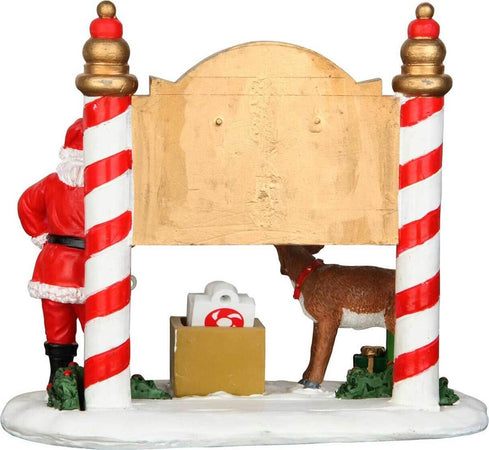 Countdown Natalizio, accessorio per villaggio di Natale in poliresina Casa e cucina/Decorazioni per interni/Addobbi e decorazioni per ricorrenze/Decorazioni natalizie/Oggettistica MagiediNatale.it - Altamura, Commerciovirtuoso.it
