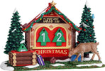 Countdown 'Til Christmas, accessorio per villaggio di Natale in poliresina Casa e cucina/Decorazioni per interni/Addobbi e decorazioni per ricorrenze/Decorazioni natalizie/Oggettistica MagiediNatale.it - Altamura, Commerciovirtuoso.it