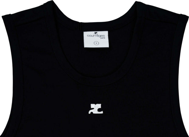 COURREGES-Canotta-sportiva-in-Lycra-leggera-da-uomo