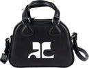COURREGES-Mini-bauletto-in-pelle-da-donna