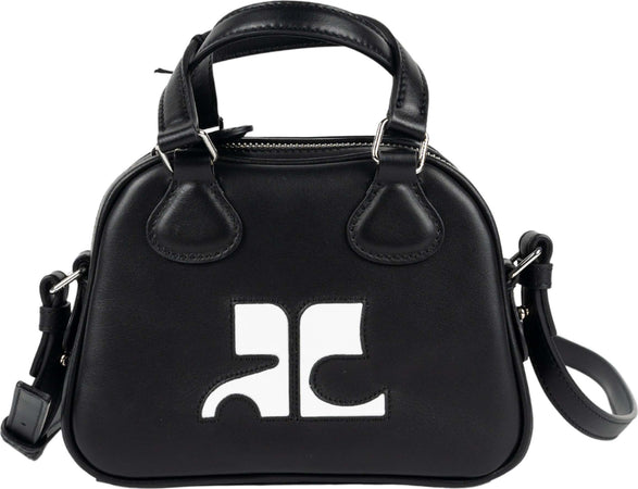 COURREGES-Mini-bauletto-in-pelle-da-donna