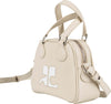 COURREGES-Mini-bauletto-in-pelle-in-mastice-da-donna