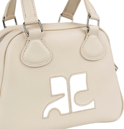COURREGES-Mini-bauletto-in-pelle-in-mastice-da-donna