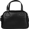 COURREGES-Reedition-Bowling-Bag-in-pelle-in-nero-da-donna