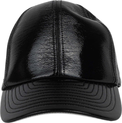 COURREGES-Reedition-Vinyl-cappello-in-nero-da-uomo