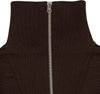 COURREGES-Trucker-maglione-in-lana-in-marrone-da-uomo