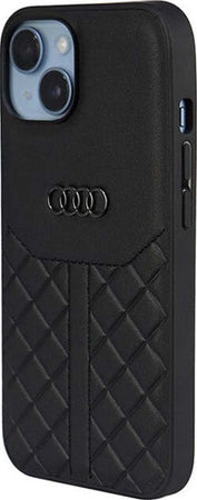 cover-audi-iphone-14-vera-pelle-nera