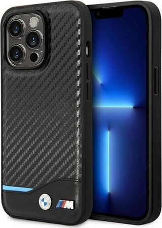 cover-bmw-iphone-14-pro-nera-pelle-e-carbonio