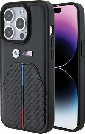 cover-bmw-iphone-15-pro-nera-con-trama-in-carbonio
