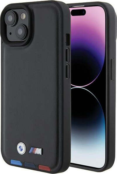 cover-bmw-iphone-15/14/13-ecopelle-nera-e-tricolore