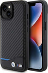 cover-bmw-iphone-15/14/13--nera-pelle-e-carbonio
