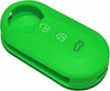 Cover-Chiave-Guscio-Fiat-500-Punto-Evo-Panda-Bravo-Telecomando-3-Tasti-Verde