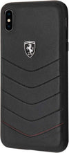 cover-ferrari-apple-iphone-xs-max-vera-pelle-nera