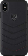cover-ferrari-apple-iphone-xs-max-vera-pelle-nera