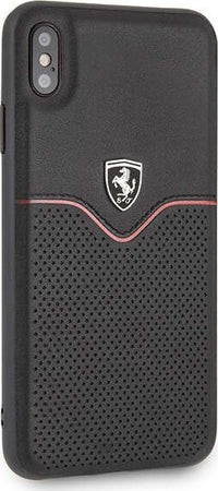 cover-ferrari-apple-iphone-xs-max-vera-pelle-nera