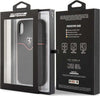 cover-ferrari-apple-iphone-x/xs-vera-pelle-nera