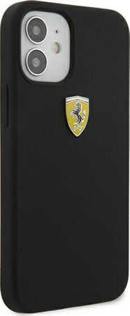 cover-ferrari-iphone-12-mini-silicone--nera