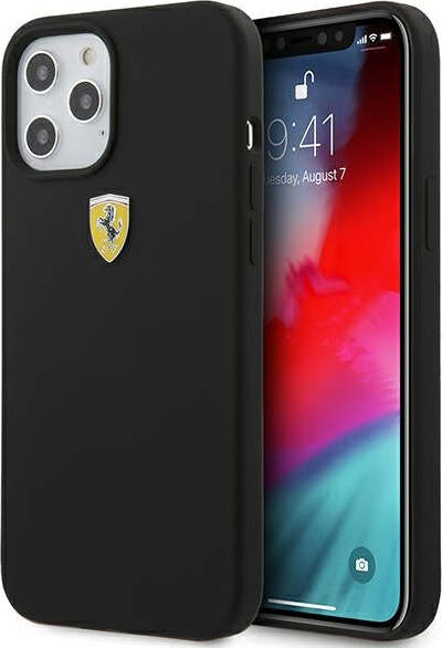 cover-ferrari-iphone-12-pro-max-silicone-nero