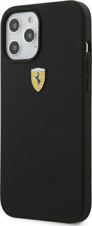 cover-ferrari-iphone-12/12-pro-silicone--nera