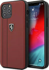 cover-ferrari-iphone-12/12-pro-vera-pelle--rossa