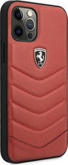 cover-ferrari-iphone-12/12-pro-vera-pelle--rossa