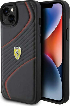 cover-ferrari-iphone-14/15-plus-nera