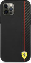 cover-ferrari-iphone-pro-max-effetto-carbonio-nera
