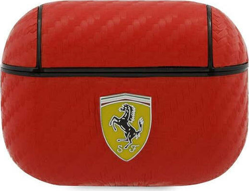 cover-ferrari-per-airpods-proeffetto-carbonio-rossa