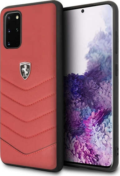 cover-ferrari-samsung-s20-plus-vera-pelle-rossa