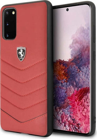 cover-ferrari-samsung-s20-vera-pelle-rossa