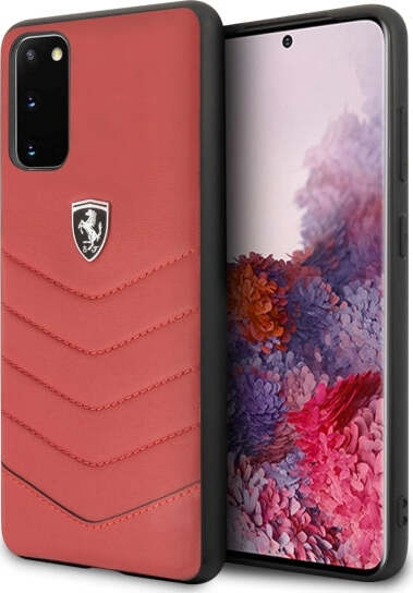 cover-ferrari-samsung-s20-vera-pelle-rossa