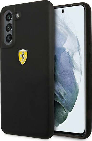 cover-ferrari-samsung-s21-silicone-nero