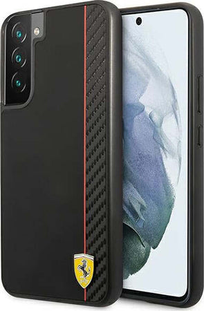 cover-ferrari-samsung-s22-ultra-nera