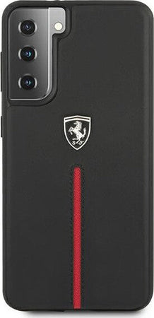 cover-ferrari-vera-pelle-nera-samsung-s21-plus