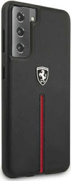 cover-ferrari-vera-pelle-nera-samsung-s21-plus