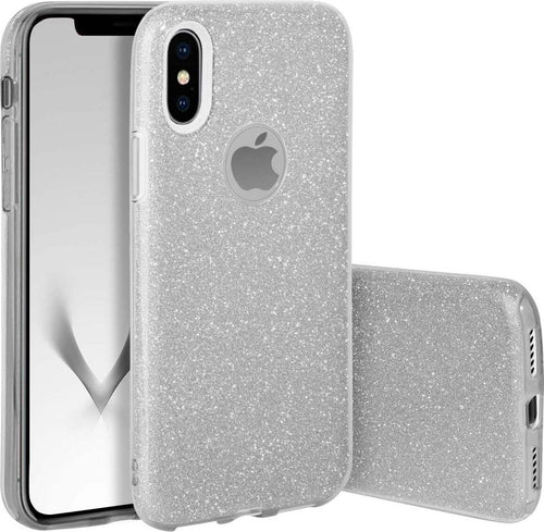 cover-glitter-iphone-x-/-xs-silver