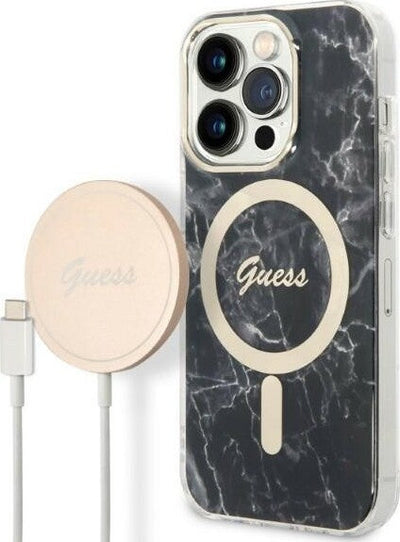 cover-guess-+-caricabatterie-magsafe-iphone-14-pro-effetto-marmo-black