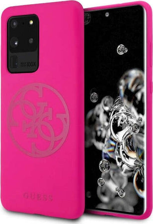 cover-guess-galaxy-s20-ultra-silicone-soft-touch-fucsia