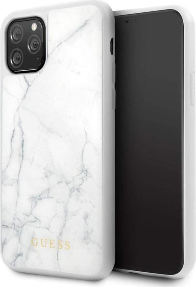 cover-guess-iphone-11-pro-max-effetto-marmo-bianco