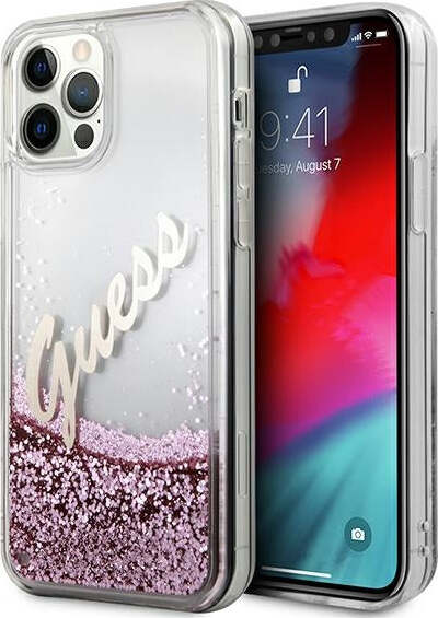 cover-guess-iphone-12-/12-pro--glitter-pink
