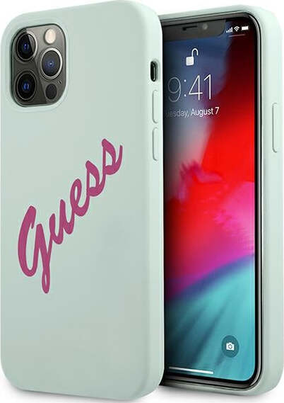 cover-guess-iphone-12-/-12-pro-soft-touch-fucsia