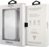 cover-guess-iphone-12-/12-pro-trasparente-con-catena-silver