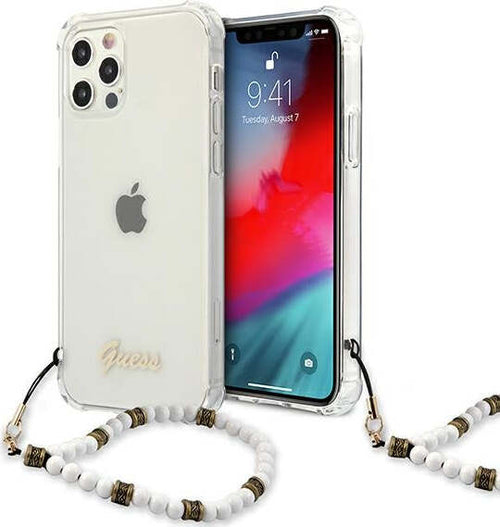 cover-guess-iphone-12-pro-max-trasparente-con-laccio-da-polso